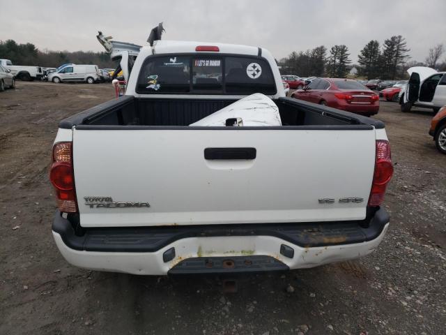 5TEMU52N36Z245430 - 2006 TOYOTA TACOMA DOUBLE CAB LONG BED WHITE photo 6