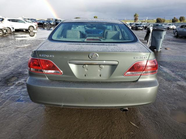 JTHBA30G955072876 - 2005 LEXUS ES 330 GREEN photo 6