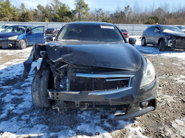 JN1CV6AP7AM404424 - 2010 INFINITI G37 BASE BLACK photo 5