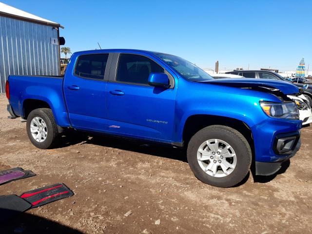 1GCGSCEN9N1180448 - 2022 CHEVROLET COLORADO LT BLUE photo 4