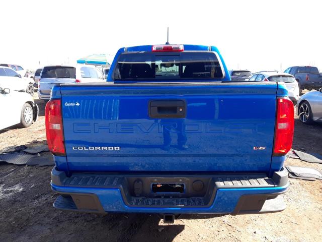 1GCGSCEN9N1180448 - 2022 CHEVROLET COLORADO LT BLUE photo 6