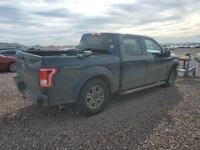 1FTEW1CP4HKD25656 - 2017 FORD F150 SUPERCREW GRAY photo 3