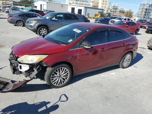 1FADP3J24DL359568 - 2013 FORD FOCUS TITANIUM RED photo 1