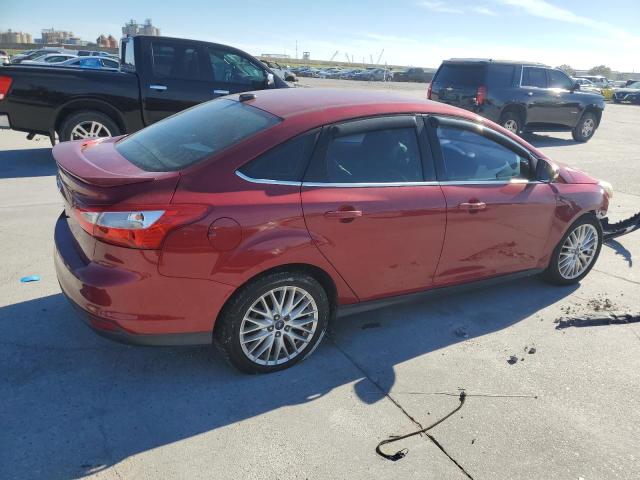 1FADP3J24DL359568 - 2013 FORD FOCUS TITANIUM RED photo 3