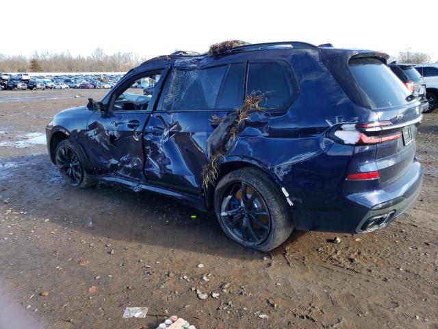 5UX33EM00P9P98791 - 2023 BMW X7 M60I BLACK photo 2