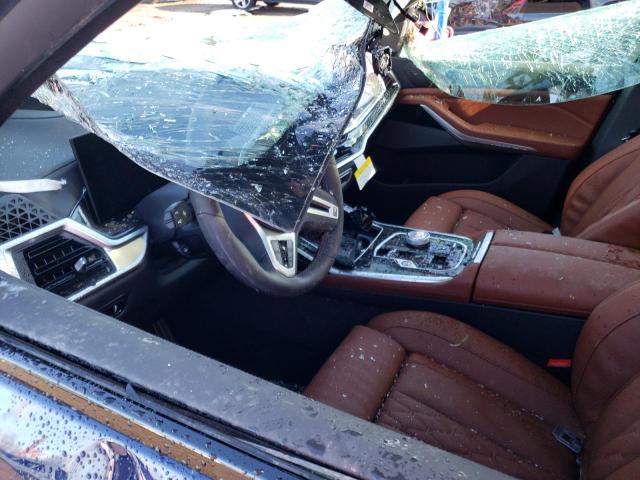 5UX33EM00P9P98791 - 2023 BMW X7 M60I BLACK photo 7