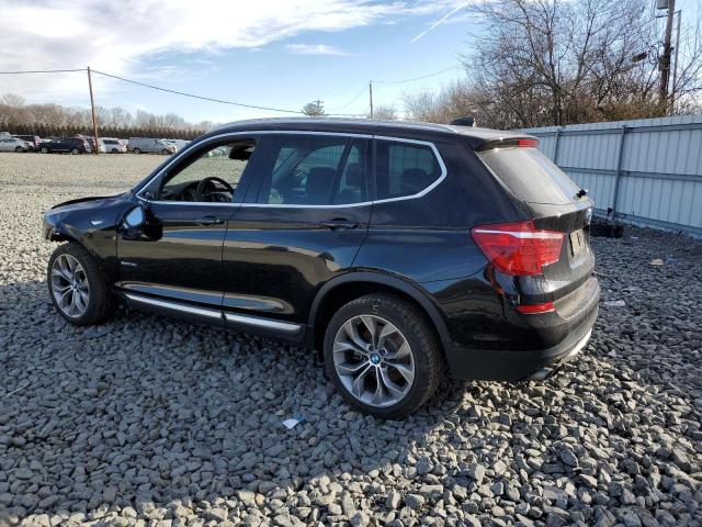 5UXWX7C59F0K34831 - 2015 BMW X3 XDRIVE35I BLACK photo 2
