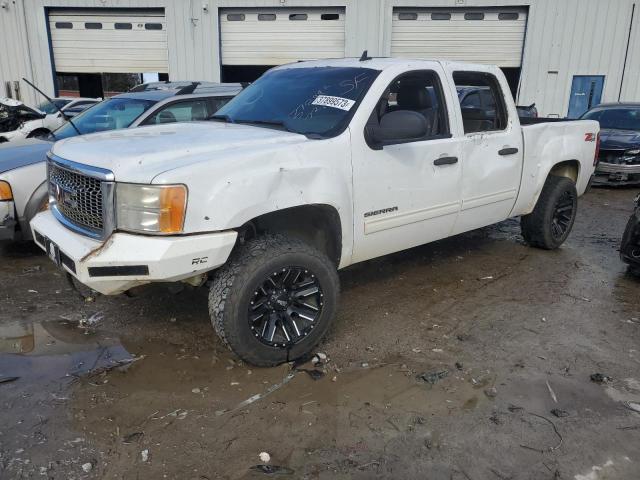 3GTP2VE30BG293552 - 2011 GMC SIERRA K1500 SLE WHITE photo 1