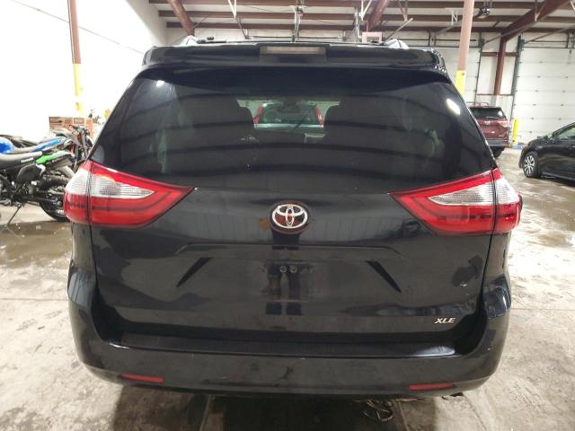 5TDYZ3DC9JS904135 - 2018 TOYOTA SIENNA XLE BLACK photo 6