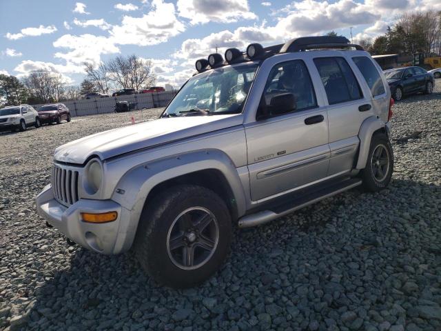 1J8GK38K93W714316 - 2003 JEEP LIBERTY RENEGADE SILVER photo 1