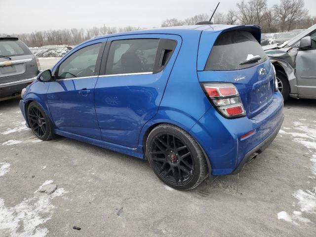 1G1JD6SBXL4137012 - 2020 CHEVROLET SONIC LT BLUE photo 2