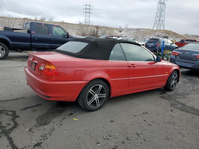 WBABS33483PG92068 - 2003 BMW 325 CI RED photo 3