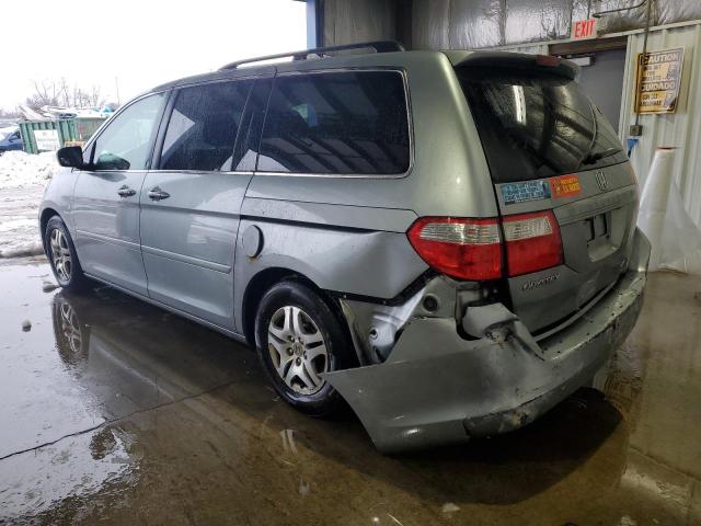 5FNRL38707B080347 - 2007 HONDA ODYSSEY EXL GRAY photo 2