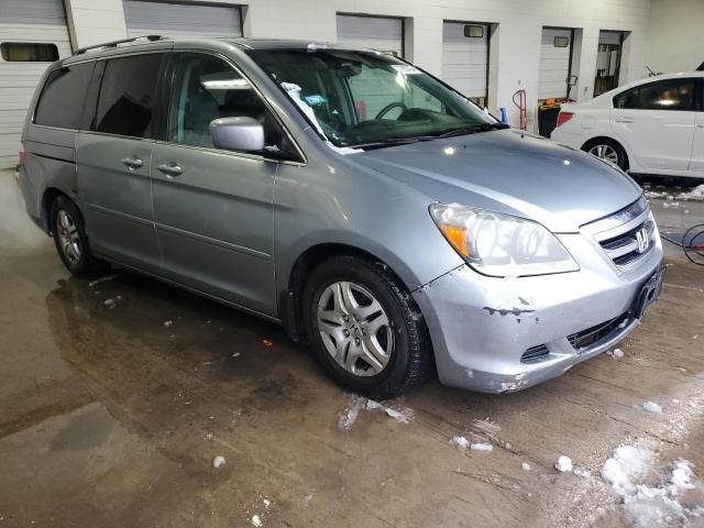 5FNRL38707B080347 - 2007 HONDA ODYSSEY EXL GRAY photo 4