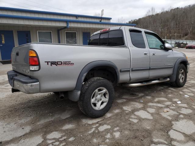 5TBBT44162S295043 - 2002 TOYOTA TUNDRA ACCESS CAB ვერცხლისფერი ფოტო 3
