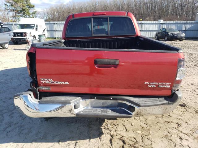 3TMJU4GN7DM139420 - 2013 TOYOTA TACOMA DOUBLE CAB PRERUNNER RED photo 6