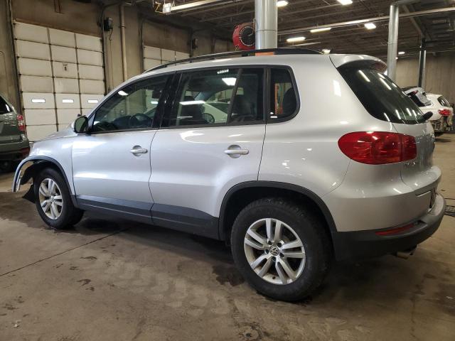 WVGBV7AX9GW013475 - 2016 VOLKSWAGEN TIGUAN S SILVER photo 2