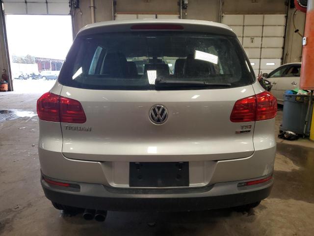 WVGBV7AX9GW013475 - 2016 VOLKSWAGEN TIGUAN S SILVER photo 6