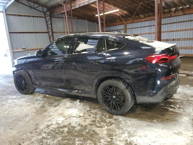 5UXCY6C06N9M01445 - 2022 BMW X6 XDRIVE40I BLACK photo 2