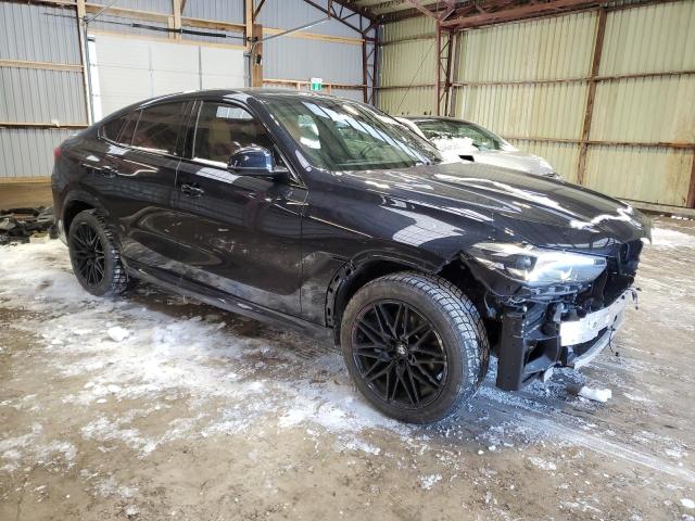 5UXCY6C06N9M01445 - 2022 BMW X6 XDRIVE40I BLACK photo 4