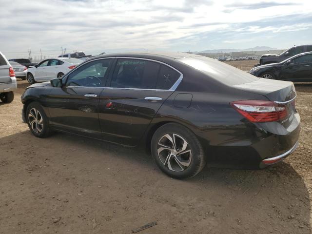 1HGCR2F37HA224163 - 2017 HONDA ACCORD LX BLACK photo 2