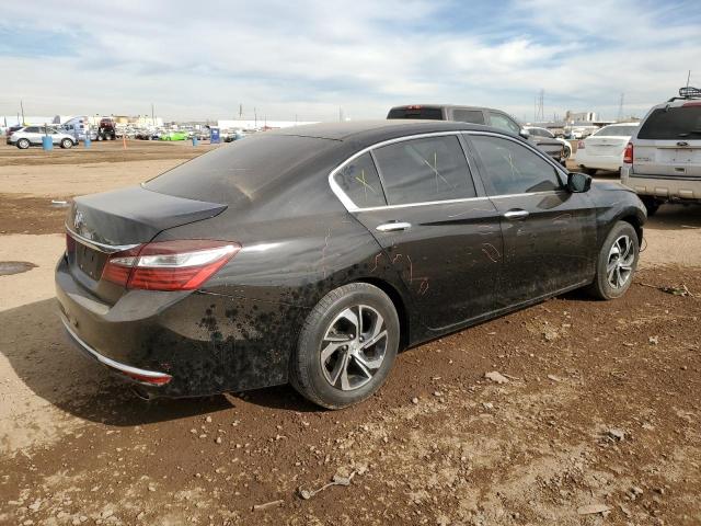 1HGCR2F37HA224163 - 2017 HONDA ACCORD LX BLACK photo 3