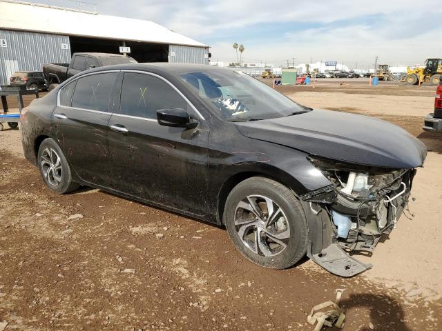 1HGCR2F37HA224163 - 2017 HONDA ACCORD LX BLACK photo 4