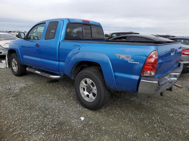 5TETU62N85Z034594 - 2005 TOYOTA TACOMA PRERUNNER ACCESS CAB BLUE photo 2