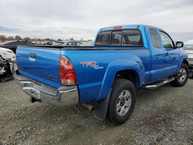 5TETU62N85Z034594 - 2005 TOYOTA TACOMA PRERUNNER ACCESS CAB BLUE photo 3