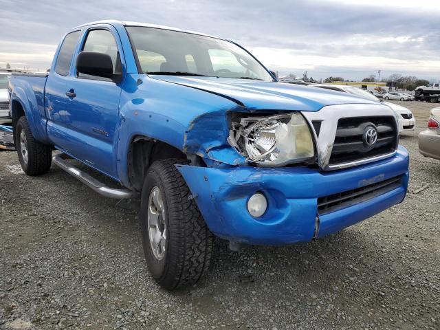 5TETU62N85Z034594 - 2005 TOYOTA TACOMA PRERUNNER ACCESS CAB BLUE photo 4