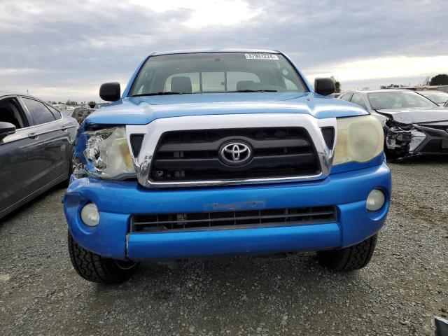 5TETU62N85Z034594 - 2005 TOYOTA TACOMA PRERUNNER ACCESS CAB BLUE photo 5