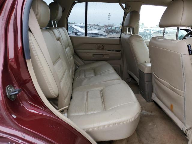 JN8DR09Y42W737917 - 2002 NISSAN PATHFINDER LE 勃艮第红 照片 10