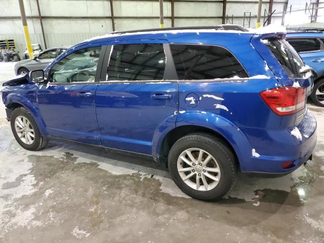 3C4PDDBG3FT554665 - 2015 DODGE JOURNEY SXT BLUE photo 2