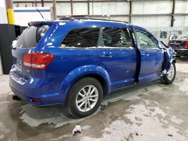 3C4PDDBG3FT554665 - 2015 DODGE JOURNEY SXT BLUE photo 3