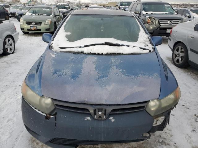 2HGFG12677H544984 - 2007 HONDA CIVIC LX BLUE photo 5