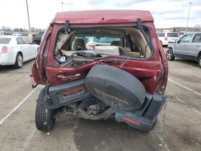 JHLRD77826C022379 - 2006 HONDA CR-V EX MAROON photo 6