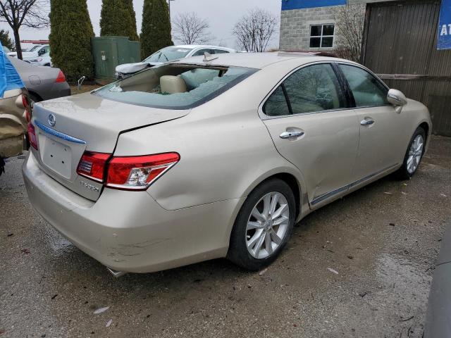 JTHBK1EG1B2418166 - 2011 LEXUS ES 350 BEIGE photo 3