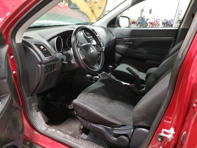 4A4AJ4AW7FE607707 - 2015 MITSUBISHI RVR GT RED photo 7