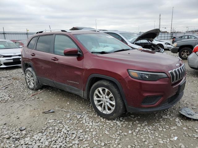 1C4PJLCBXLD542021 - 2020 JEEP CHEROKEE LATITUDE BURGUNDY photo 4