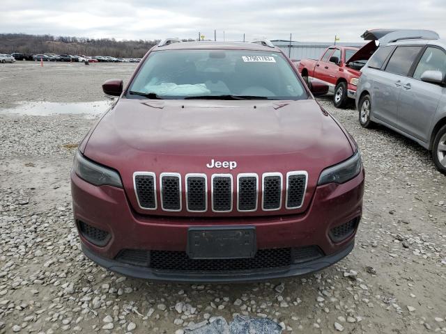 1C4PJLCBXLD542021 - 2020 JEEP CHEROKEE LATITUDE BURGUNDY photo 5