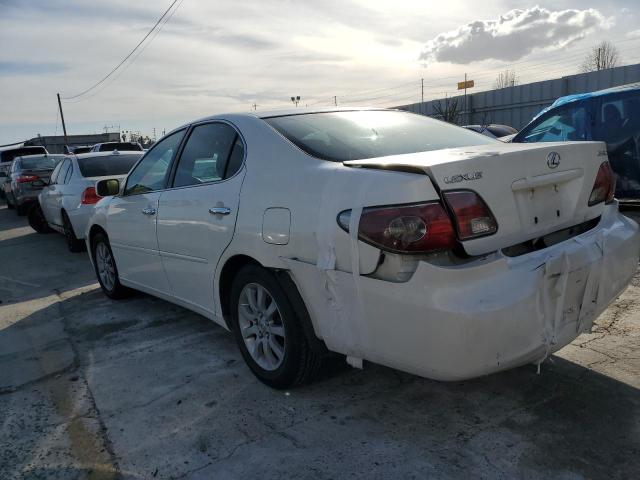 JTHBA30G345003650 - 2004 LEXUS ES 330 WHITE photo 2