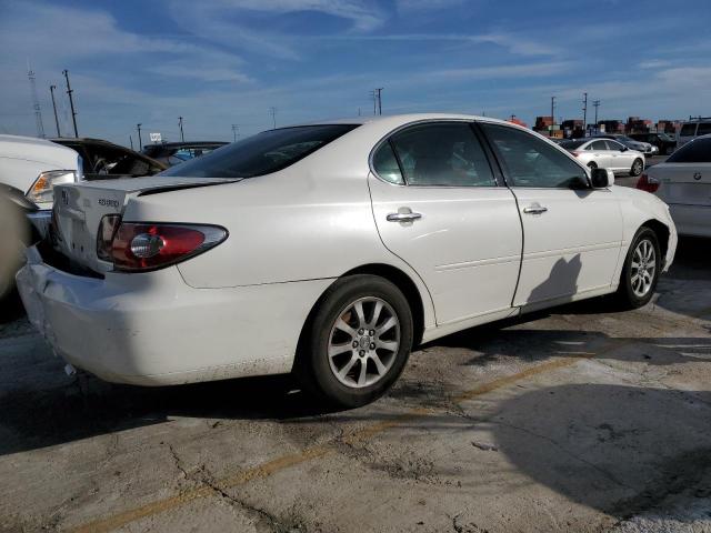 JTHBA30G345003650 - 2004 LEXUS ES 330 WHITE photo 3