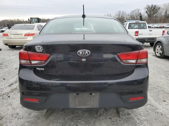 3KPA24AB7KE249380 - 2019 KIA RIO S BLACK photo 6