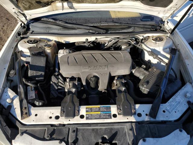 2G2WP552861104301 - 2006 PONTIAC GRAND PRIX WHITE photo 11