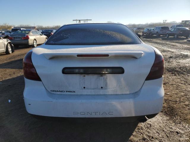 2G2WP552861104301 - 2006 PONTIAC GRAND PRIX WHITE photo 6