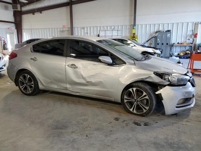 KNAFX4A84G5528233 - 2016 KIA FORTE EX SILVER photo 4