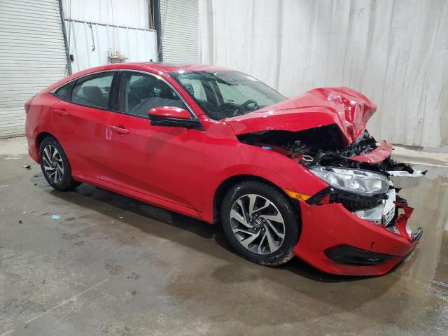 2HGFC2F78JH566083 - 2018 HONDA CIVIC EX RED photo 4