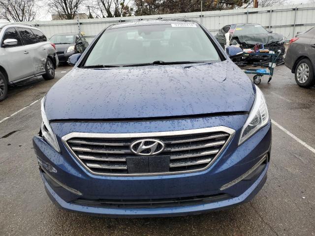 5NPE34AF9FH029788 - 2015 HYUNDAI SONATA SPORT BLUE photo 5