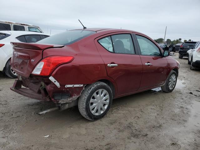 3N1CN7AP9JL865527 - 2018 NISSAN VERSA S BURGUNDY photo 3