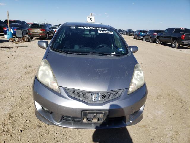 JHMGE8H48AS016604 - 2010 HONDA FIT SPORT SILVER photo 5